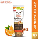 WOW Skin Science Brightening Vitamin C Face Wash - No Parabens, Sulphate, Silicones & Color (100ml)