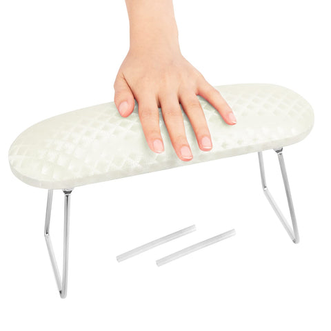 krofaue Nail Arm Rest,Professional Microfiber Leather Nail Hand Rest Stand Arm Rest for Acrylic Nails Cushion Hand Holder