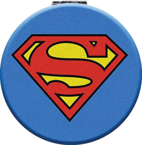 Supergirl Superman Logo 14506 Compact 3" Travel Mirror Double Sided w/ 5X Magnification