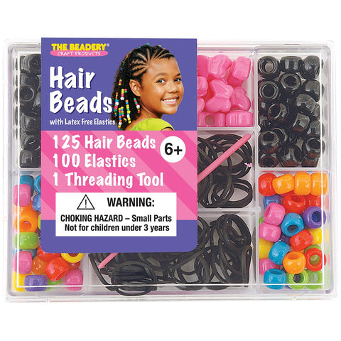 The Beadery Hair Bead Box, Bright