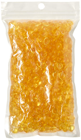 MYS Hair Fusion Keratin Glue Pellets Rebond Granule Beads for Making Nail, IV, Flat hair extensions - 100 gram/pack Amber Color