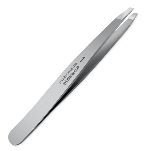 ZERNBER Slant Tweezer Handmade Professional Eyebrow Facial & Hair Remover No gaps