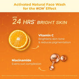 WOW Skin Science Brightening Vitamin C Face Wash - No Parabens, Sulphate, Silicones & Color (100ml)