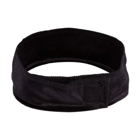 Velvet Wig Grip Band,Adjustable Comfort Head Hair Band for Women Keeps Wig Secured,Prevents Headaches & Hair Loss (Black)