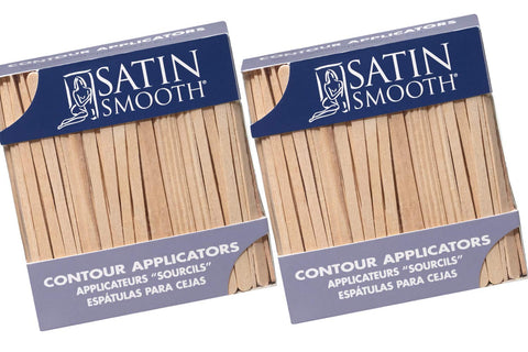 Satin Smooth Contour Applicators 200 ct x 2 packs
