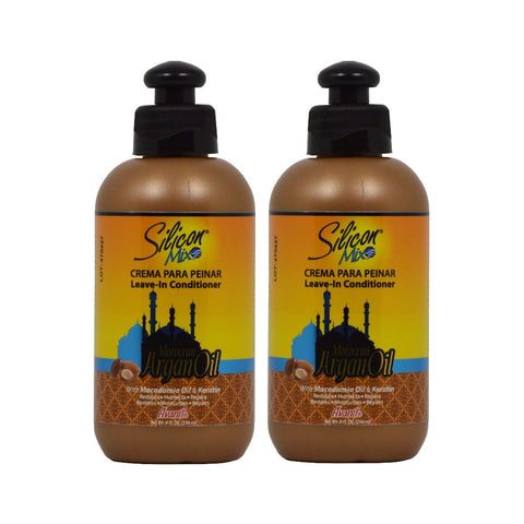 Silicon Mix Moroccan Argan Oil Leave-In Conditioner 8oz by Silicon Mix