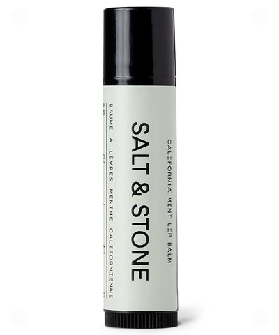 Salt & Stone: Organic And All Natural Lip Balm, Non-Gmo, California Mint Lip Protection 0.15 Fl Oz