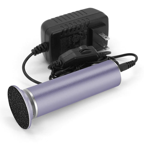 Electric Callus Remover for Feet, Adjustable Various Speed, Powerful Electric Foot File Sander Scrubber Foot Grinder for Dead Skin with 60 Replacement Sanding Discs, 01Gray