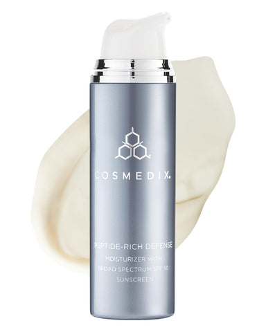 Cosmedix Peptide Rich Defense SPF 50 Cream, 1.7 Ounce