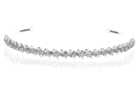 SAMKY Handmade Bridal Rhinestone Crystal Prom Wedding Headband Tiara T1096