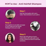 WOW Skin Science Red Onion Black Seed Oil Anti Hairfall Shampoo (500ml)