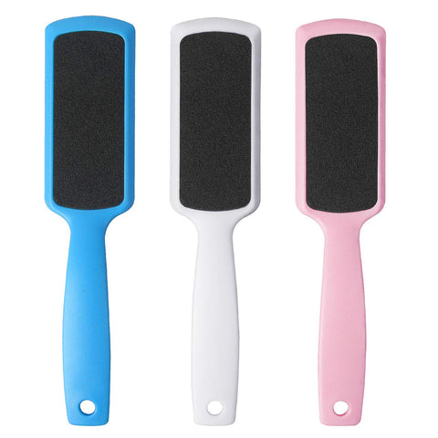 Fu Store 3 Pcs Pedicure Foot Files Callus Remover with Double Sided Feet Rasp for Dead Skin Foot Scrubber for Feet
