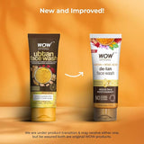 WOW Skin Science Ubtan Face Wash with Chickpea Flour, Turmeric, Saffron, Almond Extract, Rose Water & Sandalwood Oil - No Sulphate, Parabens, Silicones & Color (100mL)
