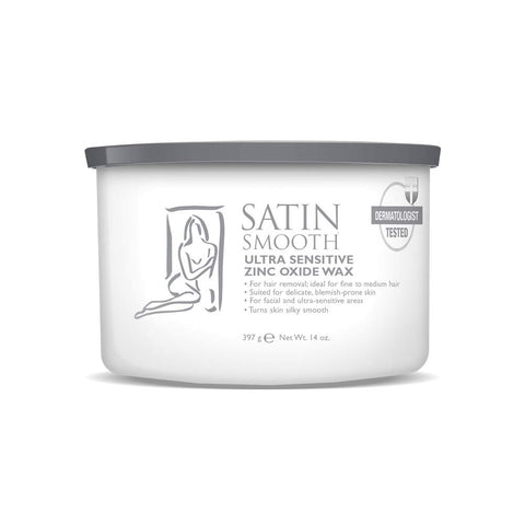 Satin Smooth Zinc Oxide Pot Wax, 14 Ounce