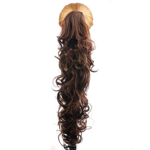 31 /78Cm, 1B-33# : S-Ssoy 31"(78Cm) Women'S Hair Piece Pony Tail Clip In Claw Ponytail Hair Extension Long/Voluminous Curly Or Wavy Synthetic Wig Hairpiece For Women Girls Lady,