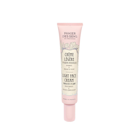 Panier des Sens Light Face cream Peony - Made in France 98% natural