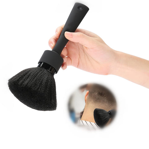 Hair Neck Duster,Soft Face Brush Salon Hair Cleaning Sweeping Brush Extend Handle Professional Hairdressing Hair Cutting Styling Cleaning Brushes