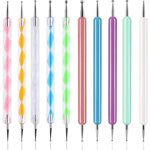 10PCS Dotting Tools Set for Nail Art, Abenkle Embossing Stylus for Painting Rocks Mandalas, Art Dot Tools