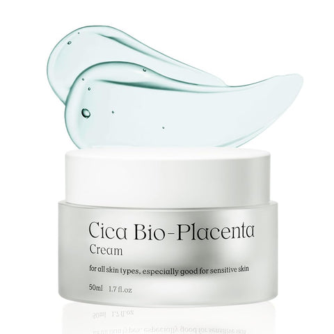 Cica Bio-Placenta Cream, Natural Ingredient Skin Helper, 50ml