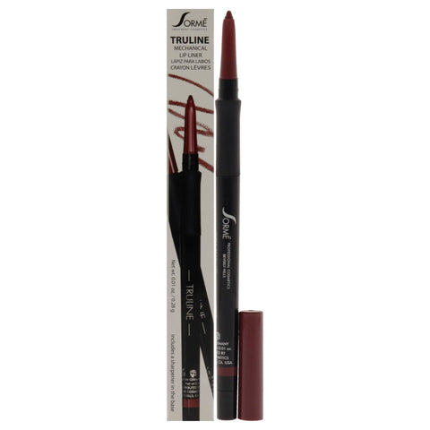 Sorme' Treatment Cosmetics Truline Mechanical Lipliner, Wine, 0.01 oz.