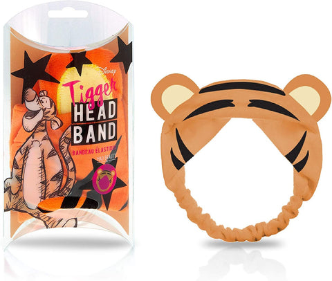 MAD BEAUTY Disney Winnie the Pooh Tigger Make-Up Headband, Keeps Hair Neatly Tucked Away Out of Face, Comfortable, Soft Costume Headband, Use While Doing Make-Up, Applying Creams, or Face Masks