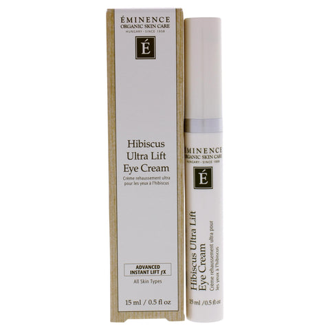 Eminence Organic Skincare Hibiscus Ultra Lift Eye Cream, 0.5 Ounce
