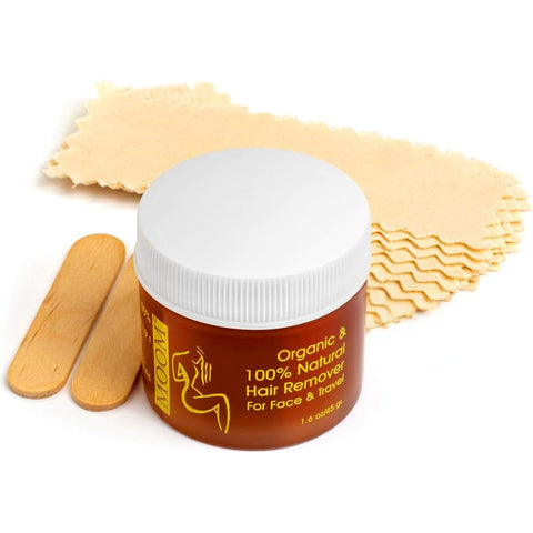 Moom Hair Removal Organic Face Travel Kit