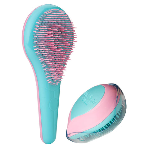 Michel Mercier Detangling Brush Set [NEW PASTEL COLLECTION] - Wet Dry Detangling Brush.