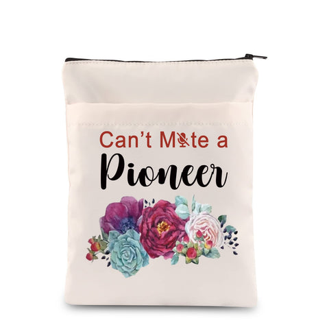 MNIGIU JW Pioneer School 2023 Gift JW Pioneer Gift Best Life Ever Can’t Mute a Pioneer Makeup Zipper Pouch for Girls, JW BS