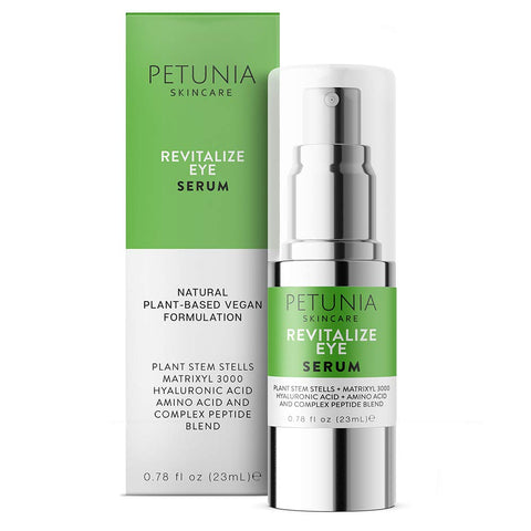 Revitalize Eye Serum - For Dark Circles, Puffiness, Bags, Tired, and Swollen Eyes - Anti-Aging Treatment - FREE e-Book With Purchase - Hydrating, Firming & Diminishes Wrinkles, Fine Lines, and Crows Feet
