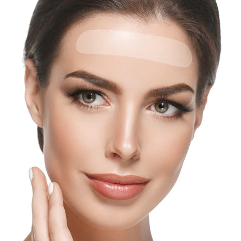 BLUMBODY Forehead Wrinkle Patches - Facial Patches To Smooth Wrinkles Around Forehead & Eye Face Tape Treatment - Reduce Fine Wrinkles & Frown Lines - Botox Alternative (50 Ct)