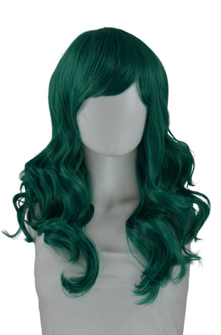 Epic Cosplay Hestia Emerald Green Curly Wig 22 Inches (08EMG)