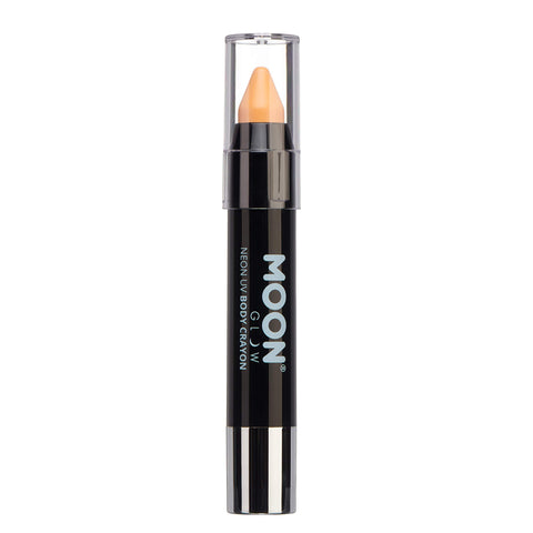 Pastel Orange : Moon Glow - Neon UV Paint Stick Body Crayon for the Face & Body – Pastel Orange