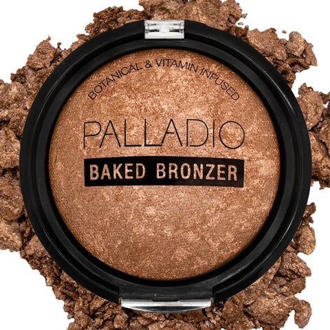 PALLADIO BEAUTY BAKED BRONZER - ILLUMINATING TAN, 10 g (0.35 oz)
