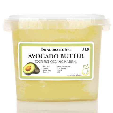 Avocado Butter Pure Raw 3 Lb/48 Oz