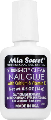 Mia Secret Nail Glue with Calcium & Vitamin E - Brush On #335