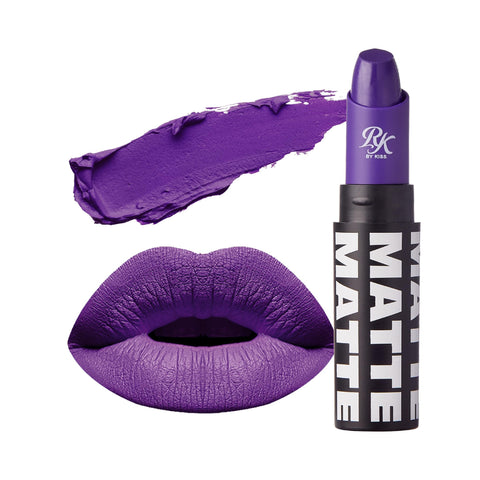 Ruby Kisses Ultra Matte Super Rich Lipstick 3.5g/0.12oz (RMLS18 PURPLE AFFAIR)