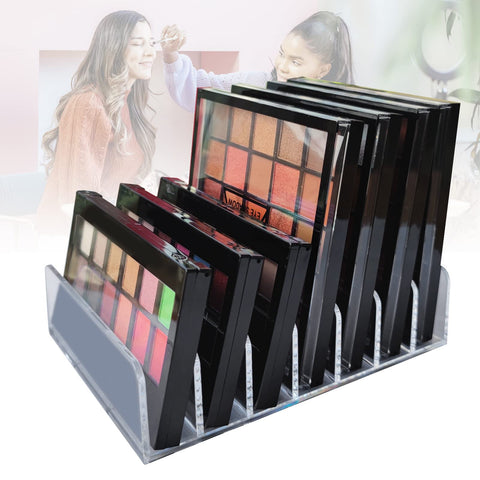 Eyeshadow Palettes Acrylic Makeup Organizer?large,clear?