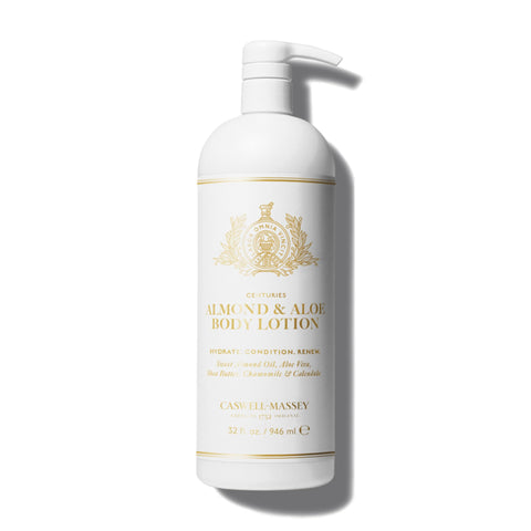 Caswell-Massey Almond and Aloe Titanic Body Lotion – Signature Fragrance – Made in the USA – 32 Ounces