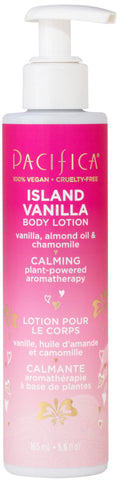 Pacifica Beauty | Island Vanilla Body and Hand Lotion | Lightweight, Hydrating, Nourishing | Aromatherapy | Vanilla, Vitamin E, Chamomile | Non-Greasy | Moisturizer for Dry Skin | Vegan + Cruelty Free