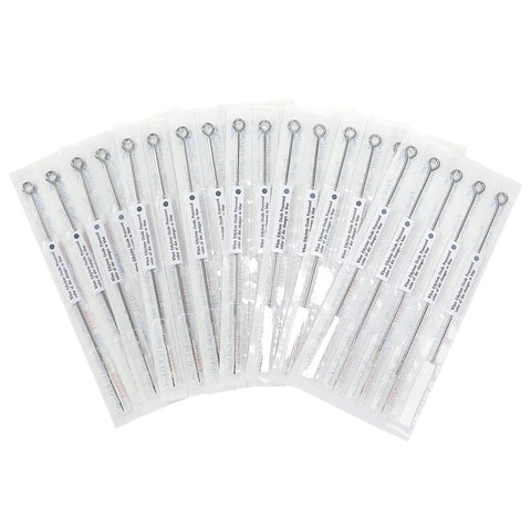 ACE Needles 50 pcs. 15 Single Stack Magnum Shader Pre-made Sterile Tattoo Needles - 15M1