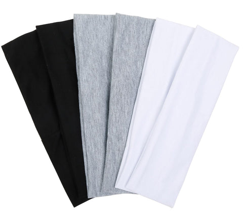 TERSE Headbands for Women - Non-Slip Soft Cloth Fabric Thin Elastic Sweat Hairbands, Cute Hair Wrap and Fashion Hair Accessories for Girls