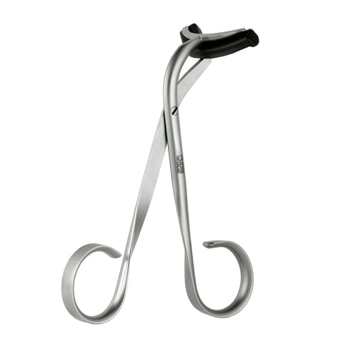 Rubis Stainless Steel Eyelash Curler for Precise Eyelash Curling and Shaping, Made in Switzerland