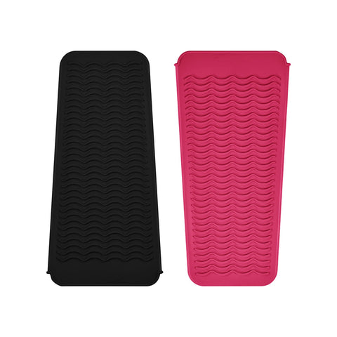 EIOKIT Silicone Heat Resistant Travel Mat Pouch for Hair Styling Tools (2 Pack)