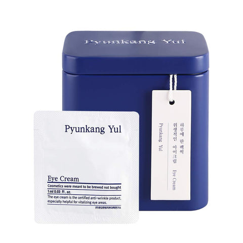 PYUNKANG YUL Eye Cream - Deep Nourishing Eye Moisturizer Cream - Healthy Ingredients Extracted from Shea Butter, Saponin, Isoflavonoid giving Vital, Elastic, Moisturizing - 1 Day for 1 Pack X 50 pcs