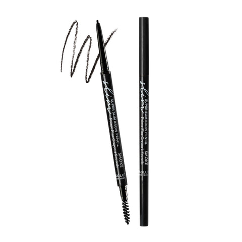 Absolute New York Abny Super Slim Eye Brow Pencil, Smoke, 0.09g