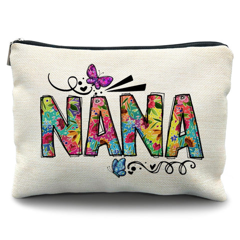 Likjad Mama Makeup Cosmetic Bag - Mama Gifts, Mama Gifts for Mothers Day, Gifts for Mom Mother, Mom Mother Gifts from Daughters Sons, Mom Small Makeup Bag for Purse, Mom Birthday Gifts, nana-5