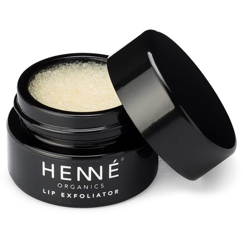 Henn Organics Luxury Lip Exfoliator Scrub - All Natural USDA Certified Organic Cruelty-Free - Lush Sugar Polish Anti-Aging Lip Repair Treatment - LAVENDER MINT