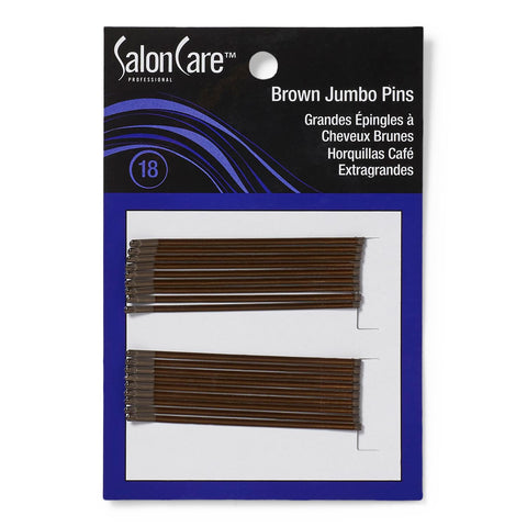 Salon Care Brown Professional Jumbo Pins Brown