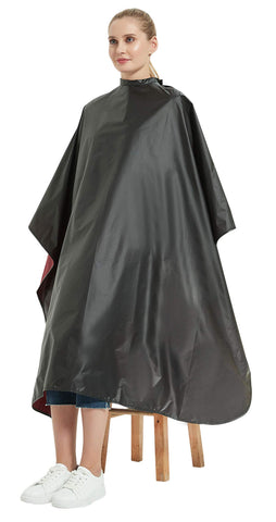 All Purpose Styling Chemical Hair Cutting Cape, Salon Barber Stylist Coloring Shampoo Waterproof Clients Gown Smock Capes